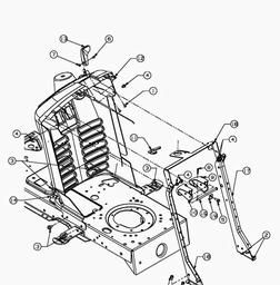 CUB CADET CC 1018 RD-N spare parts