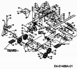 Yard-Man YM 7110 DET spare parts