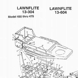 LAWNFLITE (1997) 19-093 Multch kit spare parts