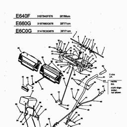 MTD E 6 C 0 G spare parts