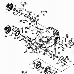 LawnFlite-Pro (2008) 553HWS spare parts