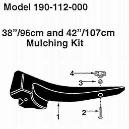 LAWNFLITE (1998) 190-110-000 spare parts