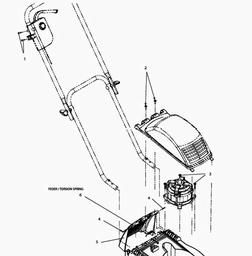 MTD 3210 E spare parts