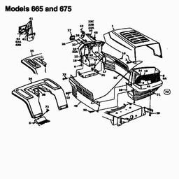 MTD B 145 spare parts