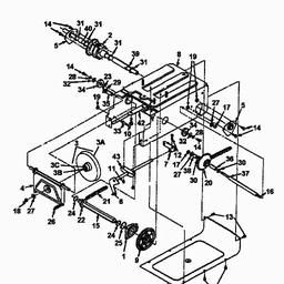 MTD 315 B spare parts
