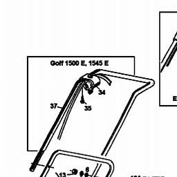 MTD E 45 V spare parts