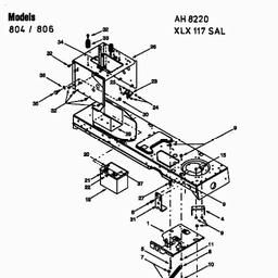Yard-Man AH 8220 spare parts