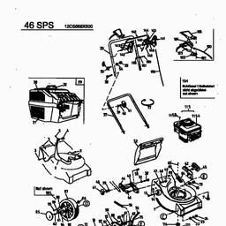 MTD 46 SPS spare parts