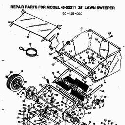 MTD 45-02211  (190-145-000) spare parts