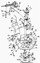 LAWNFLITE (1992) 132-510C611/504 spare parts