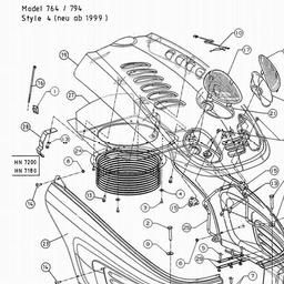 LAWNFLITE (2000) 906 / 13CO768N678 spare parts