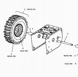 MTD E 640 F spare parts