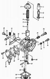 LAWNFLITE (1990) M-18E/S180DE spare parts