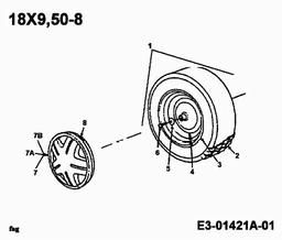 MTD EH/155 spare parts