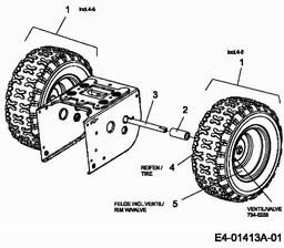 White SB 628 spare parts
