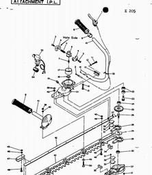 LAWNFLITE E-205 spare parts