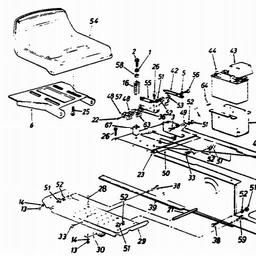 LAWNFLITE (1992) 132-766F611/756 spare parts