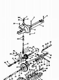 MTD SUPER 114 spare parts
