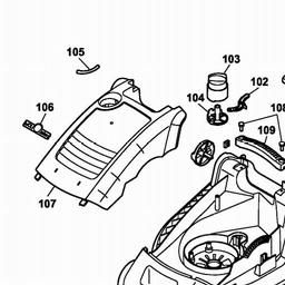 Wolf-Garten HBM 36 Compact spare parts
