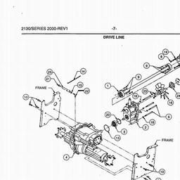 CUB CADET 2130 spare parts