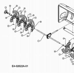 MTD 6 ZFH spare parts