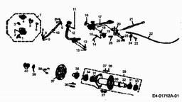 CUB CADET SP 100 spare parts