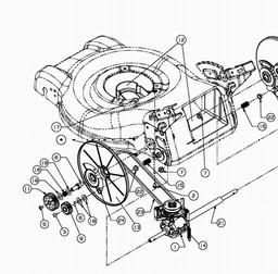 MTD 4660 SPKHW spare parts