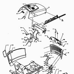 CUB CADET HDS 2205 spare parts
