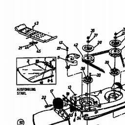 MTD SUPER 12-96 I/C spare parts