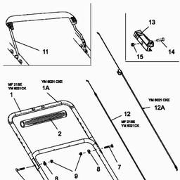 Yard-Man YM 6021 CK spare parts
