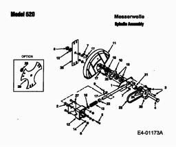 MTD 520 spare parts