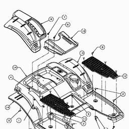 CUB CADET All Rounder 1050 spare parts