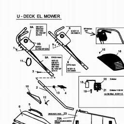 MTD 3210 E spare parts