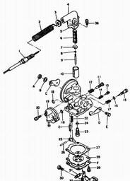 LAWNFLITE (1990) SUPER 200/250 spare parts