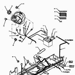 CUB CADET HDS 2205 spare parts