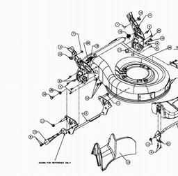 MTD 4817 E spare parts