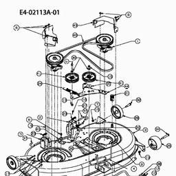 CUB CADET CC 1020 spare parts