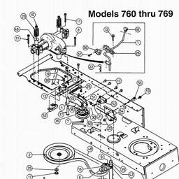 MOWMASTER (2000) RH125 / 13C3760N659 spare parts
