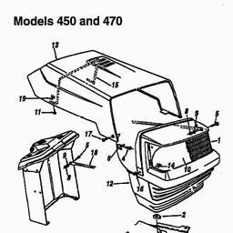 MTD B 128 spare parts