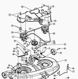 MTD P 155 HF spare parts