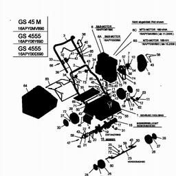 Gutbrod GS 45 M spare parts