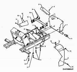 CUB CADET HDS 2205 spare parts