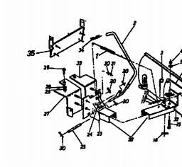 MTD RS 1500 spare parts