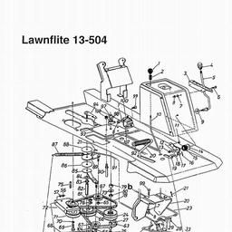 LAWNFLITE (1997) 19-096 38" Deck Multch Kit spare parts