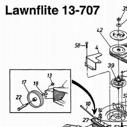 MTD (1996) 13-304P / 136C450D611 spare parts