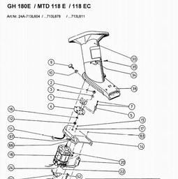 LAWNFLITE (2001) 118E / 24A-713L678 CHIPPER spare parts