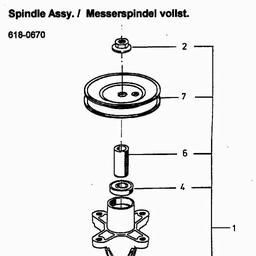 LAWNFLITE 808 spare parts