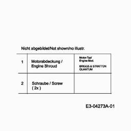 MTD SP 53 MHW spare parts