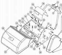 LawnFlite-Pro TD400H spare parts