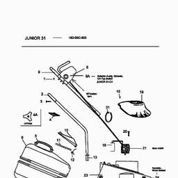 MTD JUNIOR 31 spare parts